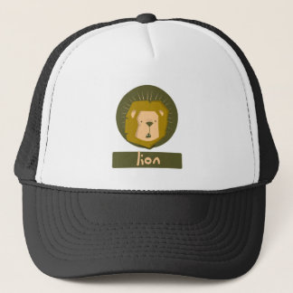 cute lion trucker hat
