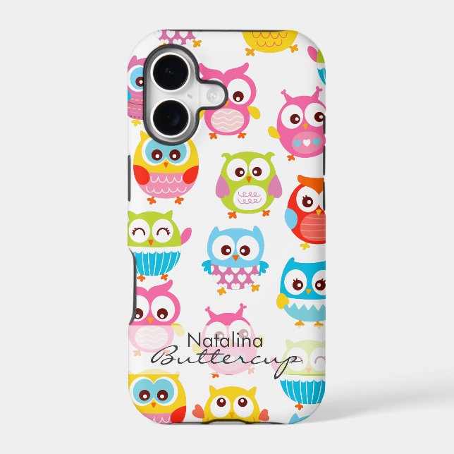 Cute Litte Owls Personalised (Back)