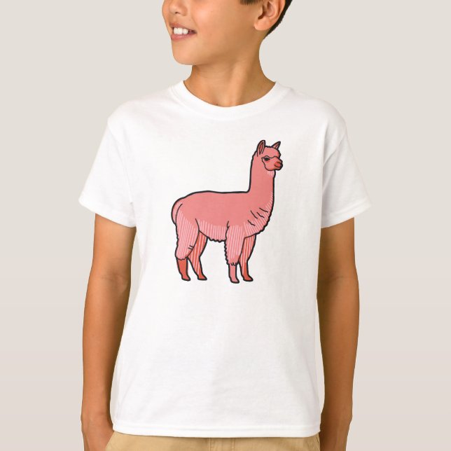 Cute little alpaca T-Shirt (Front)