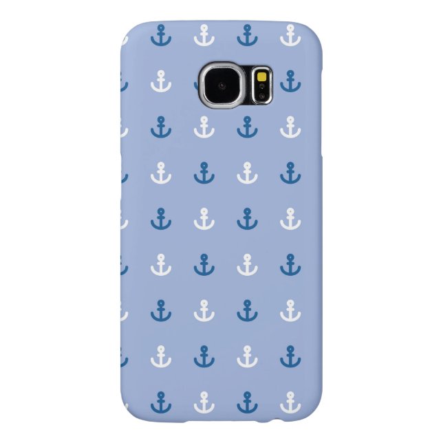 Cute Little Anchor Pattern Case-Mate Samsung Galaxy Case (Back)