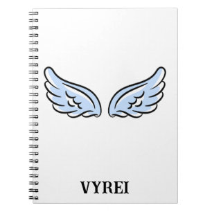 Cute Little Angel’s Wings Notebook