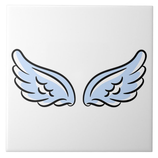 Cute Little Angel’s Wings Tile (Front)