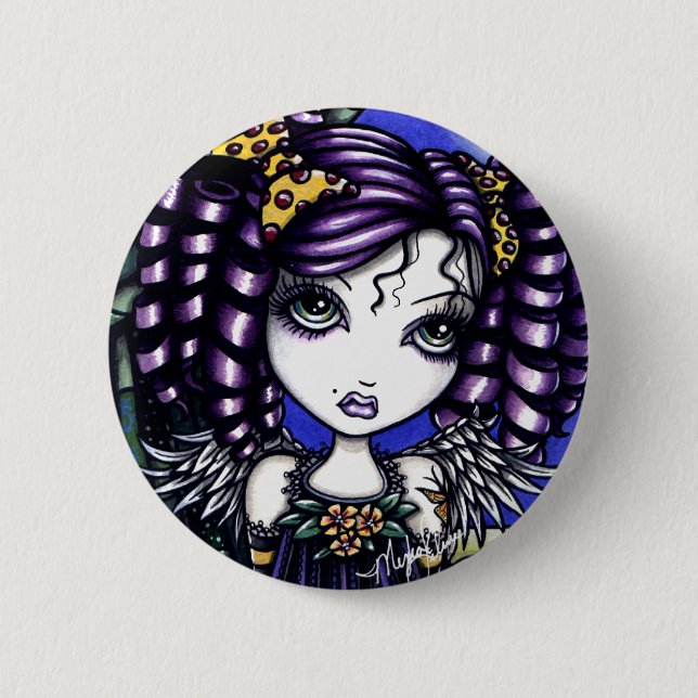 Cute Little Angelic Jenny Button (Front)