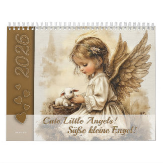 Cute little Angels – Süße kleine Engel 2026 Calendar