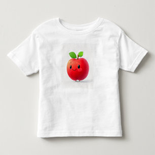 Cute Little Apple Toddler T-Shirt