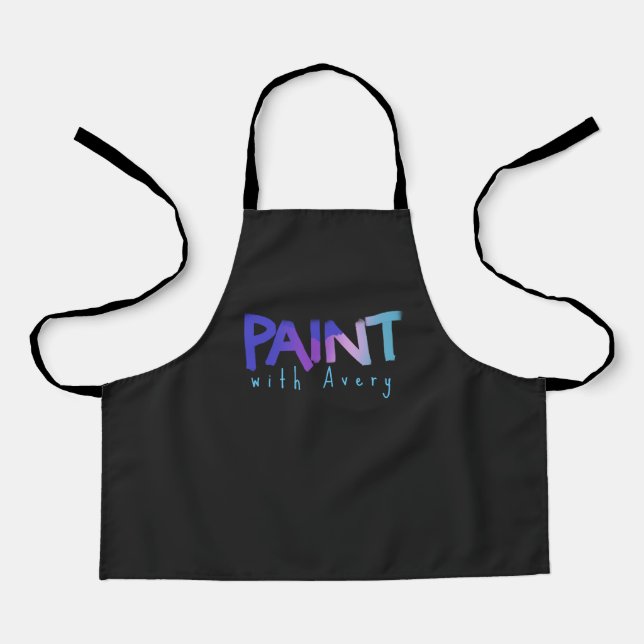 Cute Little Artist Studio Apron (Front)
