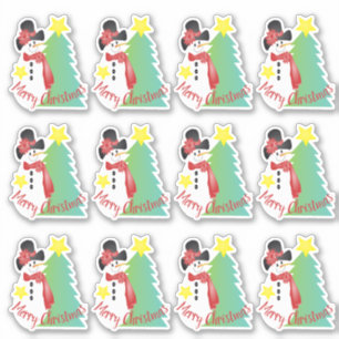 Cute Little Artsy Snowman