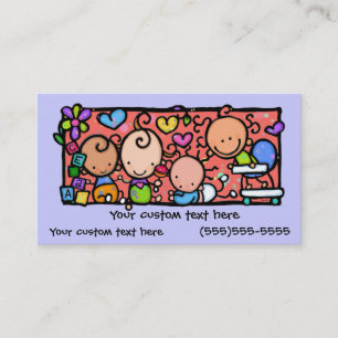 Cute Little Babies custom business card