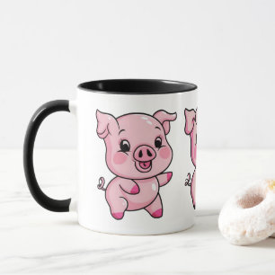 Cute Little Baby Pig Mug
