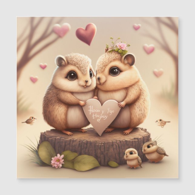 Cute little bears cartoon  accent pillow (Front)