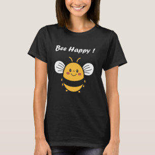 Cute Little Bee Funny Minimalist Simple quote Bee T-Shirt