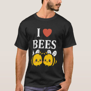Cute Little Bee Funny simple i love bees T-Shirt