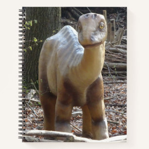 Cute Little Beige Dinosaur Notebook