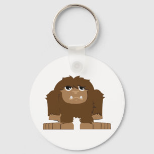Cute little Bigfoot Key Ring