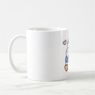 Cute Little Blue Penguin Loves Ice Cream Coffee Mug