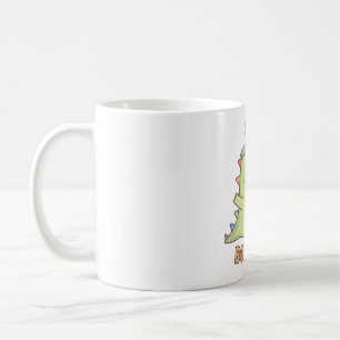 Cute Little Bobasaur Boba Dinosaur Coffee Mug