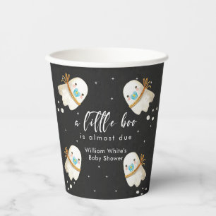 Cute Little Boo Baby Ghost Halloween Fall  Paper Cups