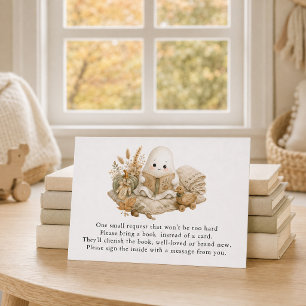 Cute Little Boo Books for Baby Enclosure Card