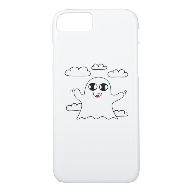 Cute Little Boo Creative Style Case-Mate iPhone Case (Back)