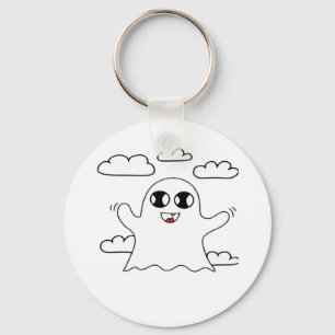 Cute Little Boo Creative Style Key Ring