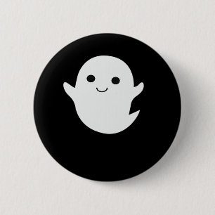 Cute Little Boo Fitted 6 Cm Round Badge