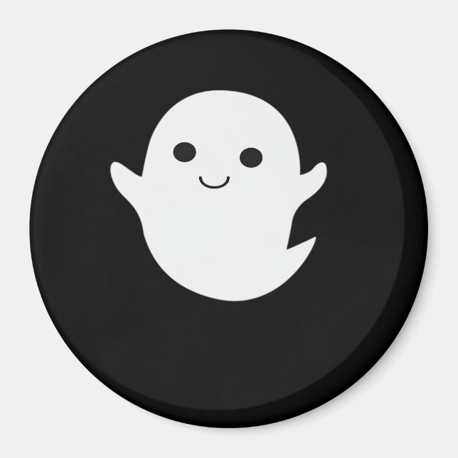 Cute Little Boo Fitted Magnet (Front)