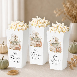Cute Little Boo Ghost Pumpkin Baby Shower Treats Favour Box