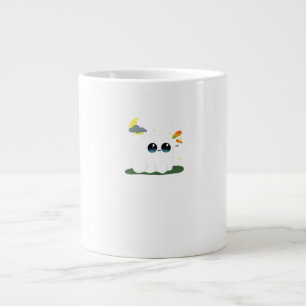 Cute Little Boostie Fall Scene Vintage Classic Large Coffee Mug