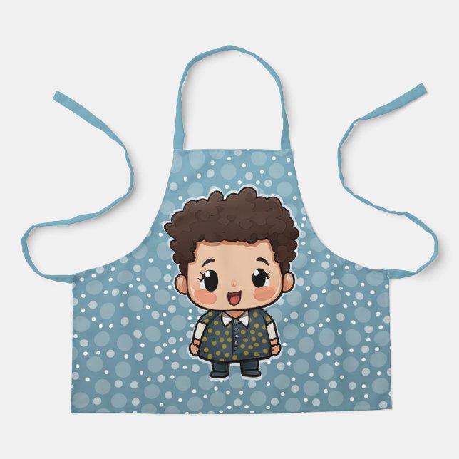Cute little boy apron (Front)