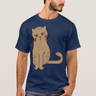 Cute little brow cat T-Shirt