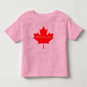 Cute Little Canadian red maple leaf Canada  Toddler T-Shirt