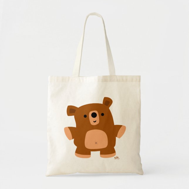Cute Little Cartoon Bear Bag (Front)