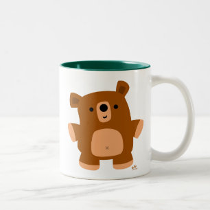 Cute Little Cartoon Bear Mug