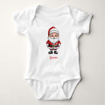 Cute Little Cartoon Santa