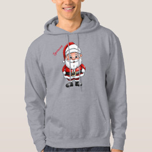 Cute Little Cartoon Santa Hoodie