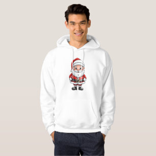 Cute Little Cartoon Santa Hoodie