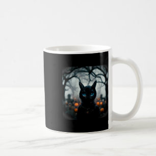 Cute Little Cat Face For Halloween Coffee Mug