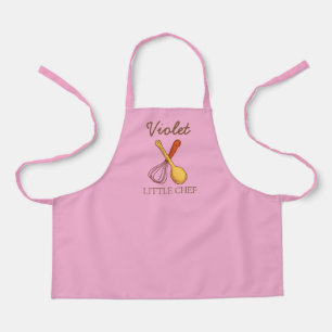 Cute Little Chef Custom Name  Apron