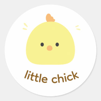 Cute Little Chick Sticker