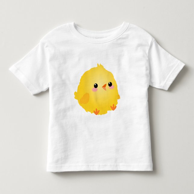 Cute Little Chick Toddler T-Shirt (Front)