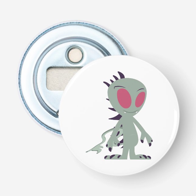 Cute little Chupacabra Bottle Opener (Front)
