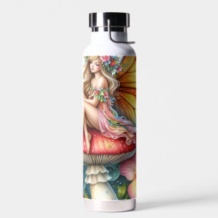 Cute little colouring fairy water bottle