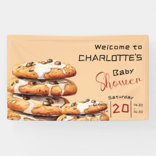 Cute Little Cookie Baby Shower Banner