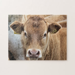 CUTE LITTLE COW JIGSAW PUZZLE