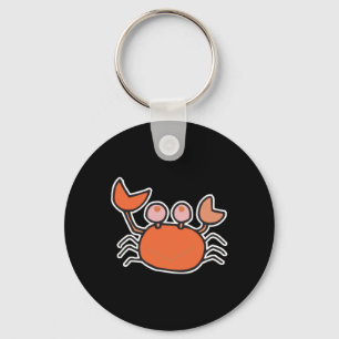cute little crab key ring