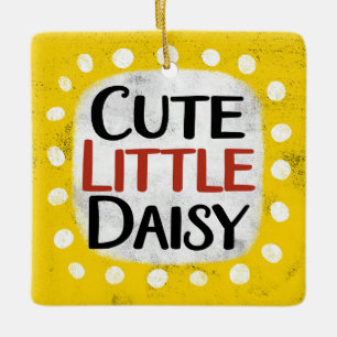 Cute Little Daisy Ornament