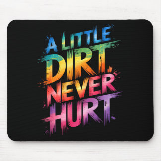 Cute Little Dirt Hurt Mud Run Muddy Sistas Mudder Mouse Mat