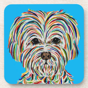 CUTE LITTLE DOG COASTER
