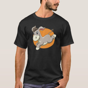 Cute Little Donkey Jumps Premium T-Shirt