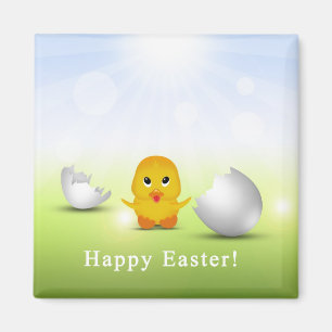 Cute Little Easter Chick - Magnet